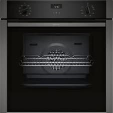 Image of Neff B3ACE4HG0B N50 Slide and Hide Built In Electric Single 60cm Oven Graphite