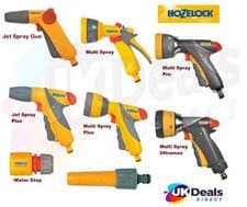 Image of HOZELOCK Quick Connection Hose Pipe Attachment Watering Multi Spray Gun Nozzle