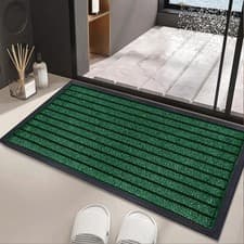 Image of Heavy Duty Non Slip Rubber Mat Indoor Outdoor Washable Weather Resistant