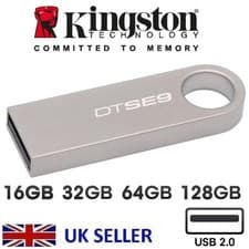 Image of Genuine Kingston USB 64 GB Stick Pen Data Traveller G2 Memory -Pen Drive