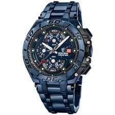 Image of Festina Men Chronograph Chrono Bike Special Edition Blue F20757/ Watch