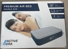 Image of Active Era Premium Double Size Air Bed with a Built-in Electric Pump and Pillow