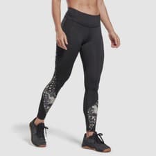 Image of $45 Reebok Women's Black Modern Safari Leggings Pants Size XS