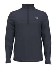 Image of Under Armour Mens Storm Midlayer Half Zip, Navy, ColdGear, NEW