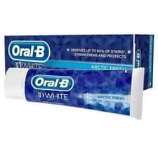 Image of Oral-B 3D White Arctic Fresh Mint Toothpaste 3-in1 Whitening Enamel Protect 75ml