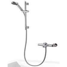 Image of Aqualisa Midas Bath Shower Mixer & Adjustable Head Kit HP/Combi Chrome MD100BSM
