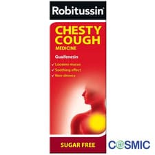 Image of Robitussin Chesty Cough Sugar Free Medicine 100ml