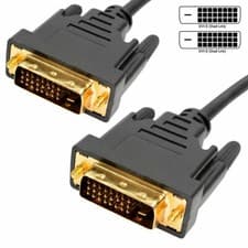 Image of DVI TO DVI MONITOR PC TV LCD VIDEO HDTV CABLE 1M to 10M 1920 x 1080 Lead
