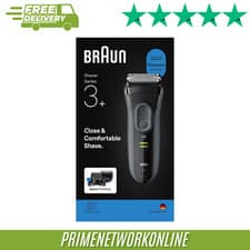 Image of Braun Series 3+ Electric Shaver 3000BT – Grey 100% ORIGINAL ⭐⭐⭐⭐⭐