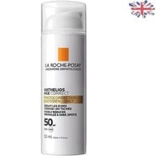 Image of Anthelios SPF 50 Age-Correcting Sunscreen - Lightweight 50ml Anti-Aging Formula