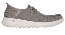 Image of SKECHERS Go Walk Max-Halycon Taupe Slip-ins Sneaker Men's sizes 7-14/NEW