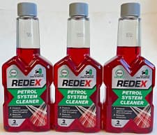 Image of REDEX PETROL SYSTEM CLEANER - (SUITABLE FOR HYBRIDS, E10 PETROL SAFE) 3x250ML