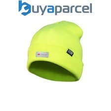 Image of Scan SFCP01 Hi-Vis Yellow Beanie Hat Wooly Hat SCAHVBEAN