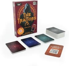Image of THE TRAITORS CARD GAME OPTIONAL DIGITAL PLAY NEW SEALED 4-8 PLAYERS AGE 8+