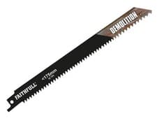 Image of Faithfull - S1122HF Bi-Metal Sabre Saw Blade Demolition 200mm 10 TPI (Pack 5)