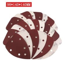 Image of Sanding Sheets Hook & Loop Mouse Sanding Sander Paper Triangle 40-2500Grit 5Hole