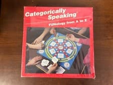 Image of Categorically Speaking FUNology from A-Z Game by Bevco NEW AND SEALED 1985
