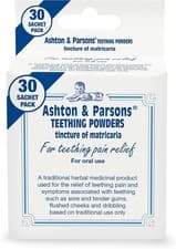 Image of Ashton & Parsons Teething Powders, used to soothe 30 count (Pack of 1)