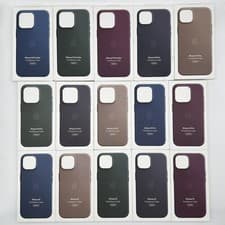 Image of OFFICIAL GENUINE APPLE IPHONE 15 / PRO / PRO MAX / PLUS FINE WOVEN MAGSAFE CASE