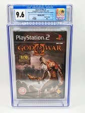 Image of 2007 PAL PLAYSTATION 2 PS2 - GOD OF WAR II 2 - BLACK LABEL SEALED CGC GRADED 9.6