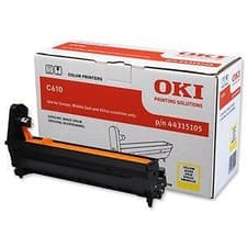 Image of Genuine Oki 44315105 Yellow Image Drum C610 A- VAT Inc