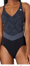 Image of BNWT adidas Infinitex Fitness Primeblue Swimsuit Size 30B Uk 8-10