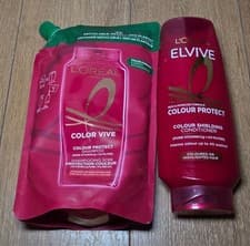 Image of L’Oreal Elvive Colour Protect Shampoo 500ml Refill + Conditioner 300ml