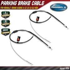 Image of 2x HandBrake Cable Rear Left or Right for Renault Grand Scénic II 8200229445 New