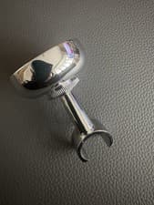 Image of Chrome Shower Head Wall Bracket (adjustable) & Screw & Plug