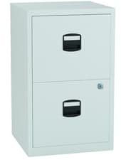 Image of Bisley A4 Steel Filing Cabinet 2 Lockable Drawers | 24 Hour Weekday Delivery