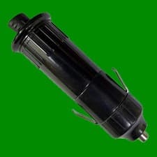 Image of 1x Fused Car Van Cigar Cigarette Lighter Socket Plug Adapter Connector Black