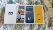 Image of Genuine lot of HP 83 UV Printheads and Cleaners (C4960A-65A) DesignJet 5000 VAT