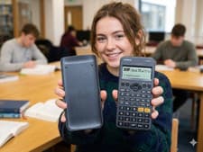 Image of Casio FX-83GT X Classwiz Scientific Calculator with Case Cover Black VGC