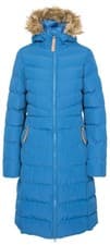 Image of Trespass Audrey Long Hooded Womens Ladies Waterproof Parka Coat Padded Jacket