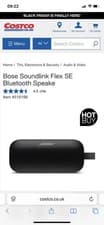 Image of Bose SoundLink Flex Portable Bluetooth Speaker - Black (865983-0100)