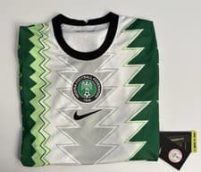 Image of Nigeria (Home) - 2020/2021 Authentic Football Shirt - Medium