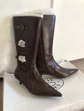 Image of Steve Madden Leather Boots BRAND NEW
