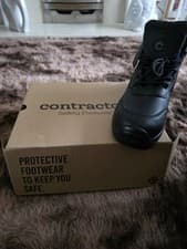 Image of Men's Contractor Safety Boots - Metal Free - Conforms To Safety Standards (Pics)