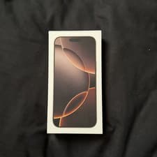 Image of iPhone 16 Pro Max 256GB Desert Titanium, Unlocked, 100% Battery