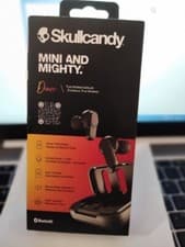 Image of Skullcandy Mini and Mighty Dime true wireless earbuds Bluetooth black