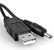 Image of USB Charging Cable for BT Audio Baby Monitor 400 Unit Digital Lead Black