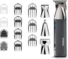 Image of BaByliss Super-X Metal 15 in 1 All-In-One Multi-Trimmer, Men (Silver/Grey)