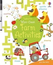 Image of Kirsteen Robson Wipe-Clean Farm Activities (Paperback) Wipe-clean Activities