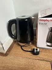 Image of Morphy Richards Equip Jug Kettle, Black, 1.7L,n3KW,102783 In Original Box