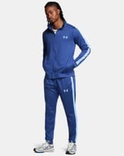 Image of Under Armour Men's UA Rival Knit Tracksuit Blue Size L