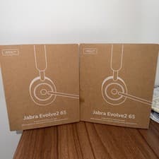 Image of Jabra Evolve2 65 Stereo Wireless Headset (MS Teams, USB-A) - Black - BRAND NEW ✅