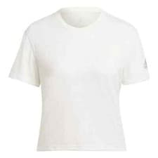 Image of Adidas Non Dye Women's Cropped T-Shirt (Small / UK 8-10)