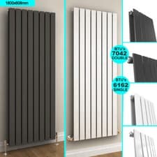 Image of Vertical Flat Panel Designer Radiator 1800 1600 mm Central Heating Tall Rads