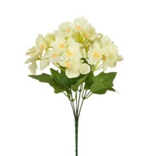 Image of ARTIFICIAL SILK FLOWERS HYDRANGEA BUNCH BUNCH 4 COLOURS Indoor / Outdoor