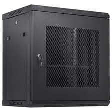 Image of VEVOR 12U Wall Mount Network Server Rack Cabinet Enclosure 15.5'' Deep Door Lock